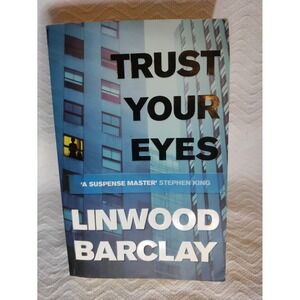 Trust Your Eyes by Barclay Linwood Book Paperback Suspense Reading Club